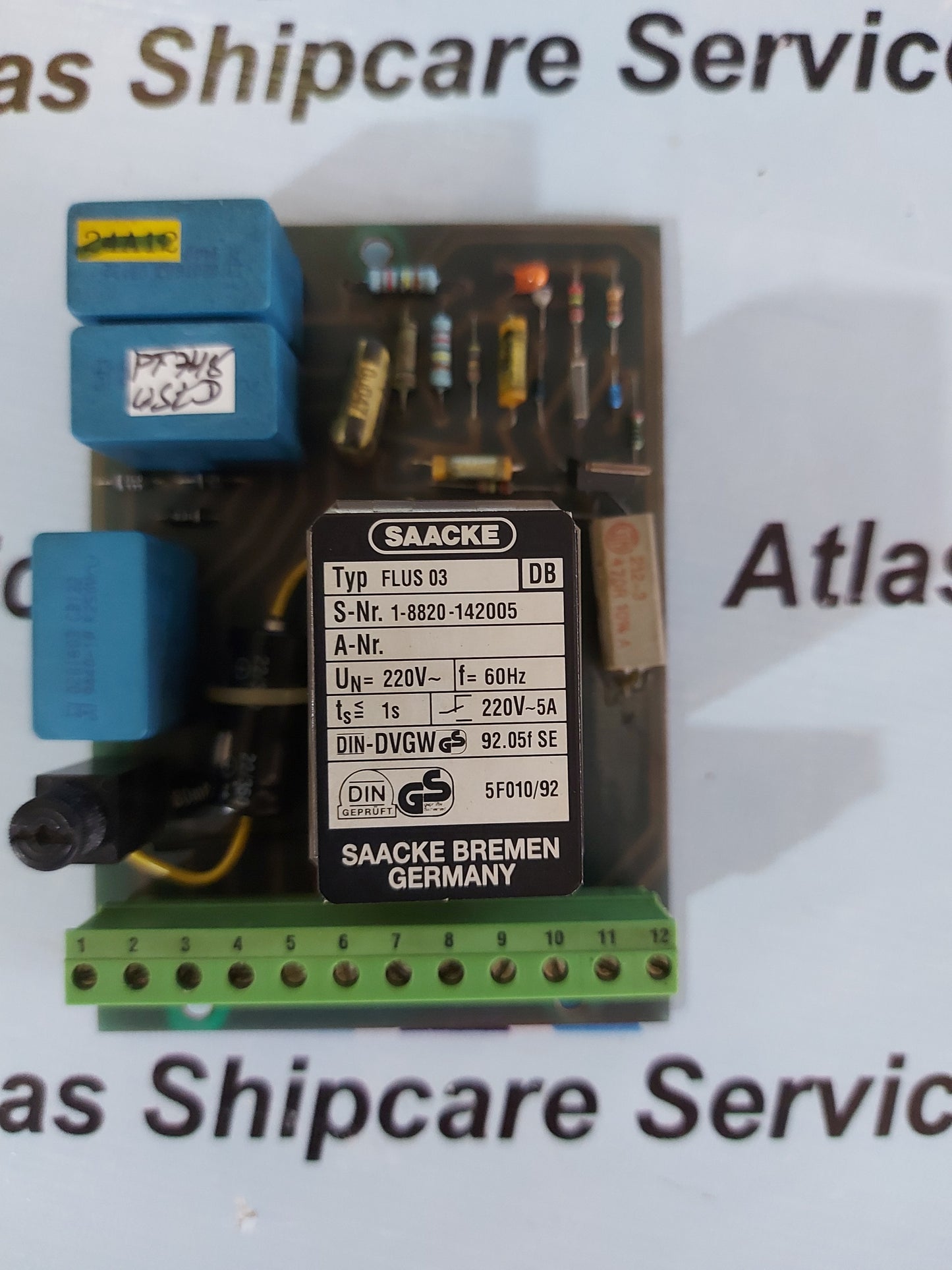 SAACKE FLUS 03 FLAME SENSORS AND DETECTOR 1-8820-142005