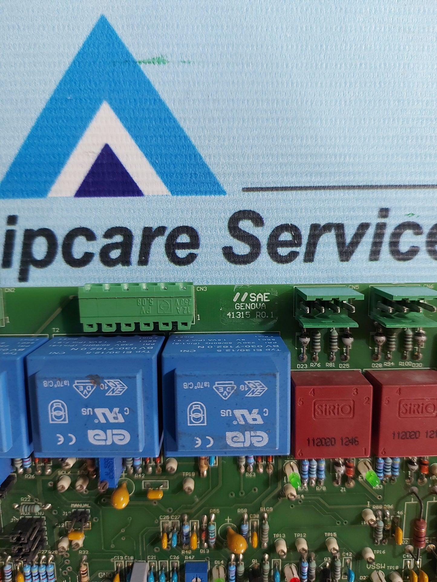 SAE GENOVA 41315 R0.1 PCB CARD