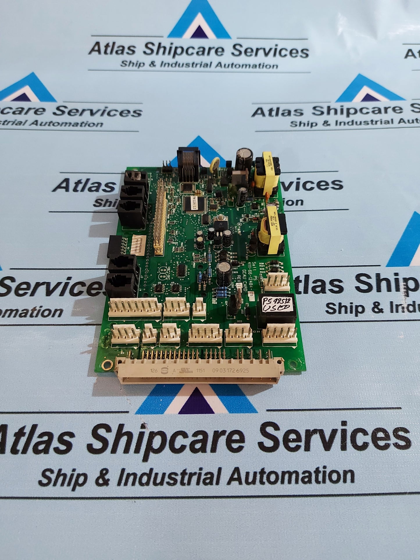 SAFT POWER SYSTEMS PS GCAU CARD 4111-66-12484-05 REV.01