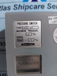 SAGINOMIYA FPS-C101 PRESSURE SWITCH