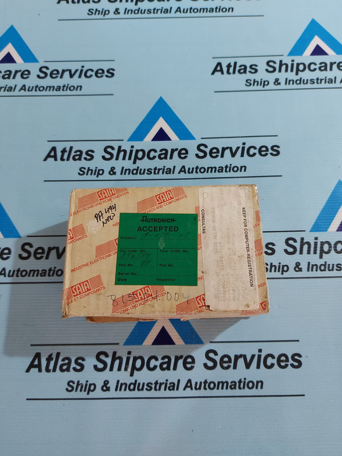 SAIA PCA1.A21Z01 RELAY MODULE