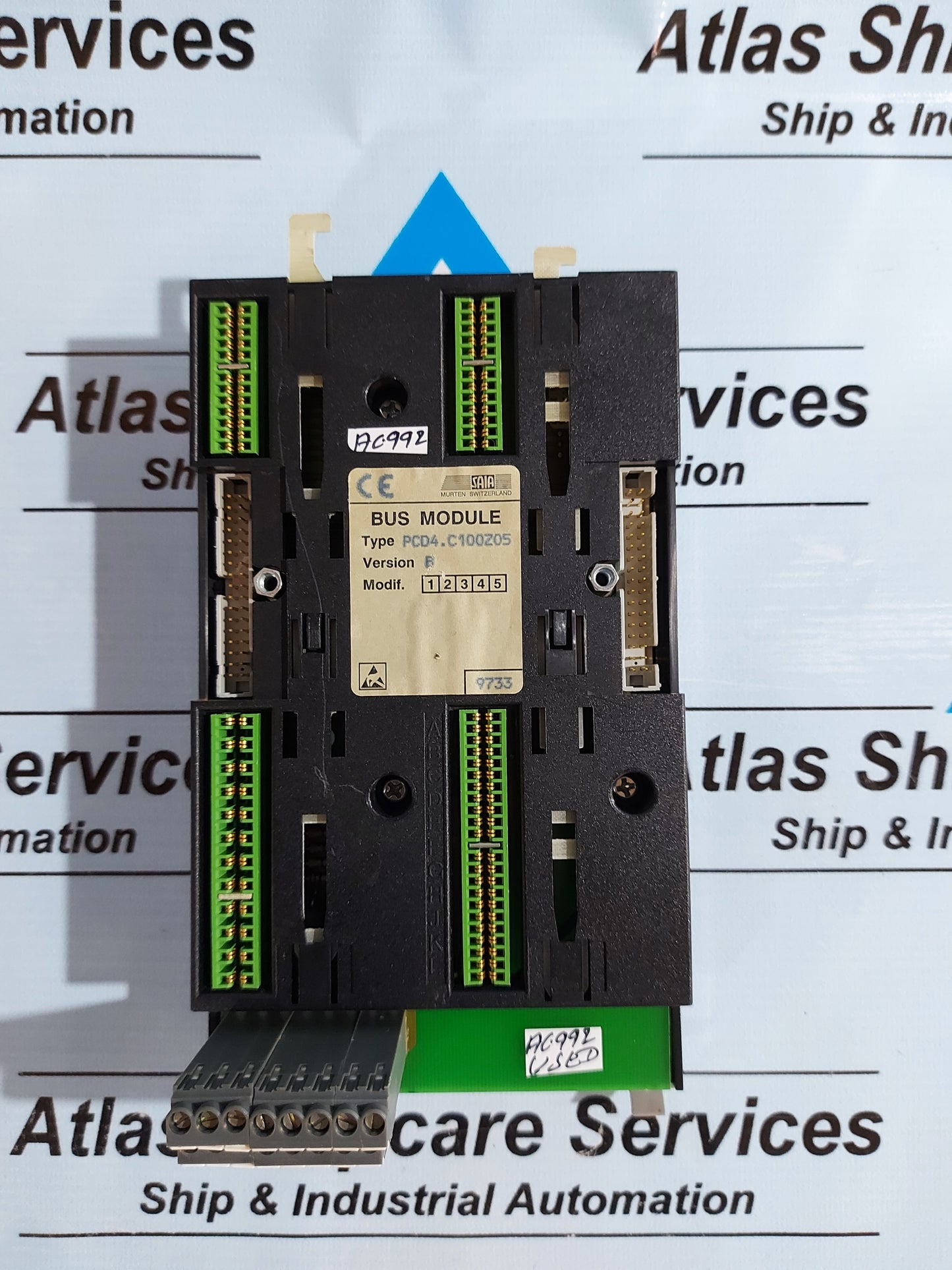 SAIA PCD4.C100Z05 BUS MODULE