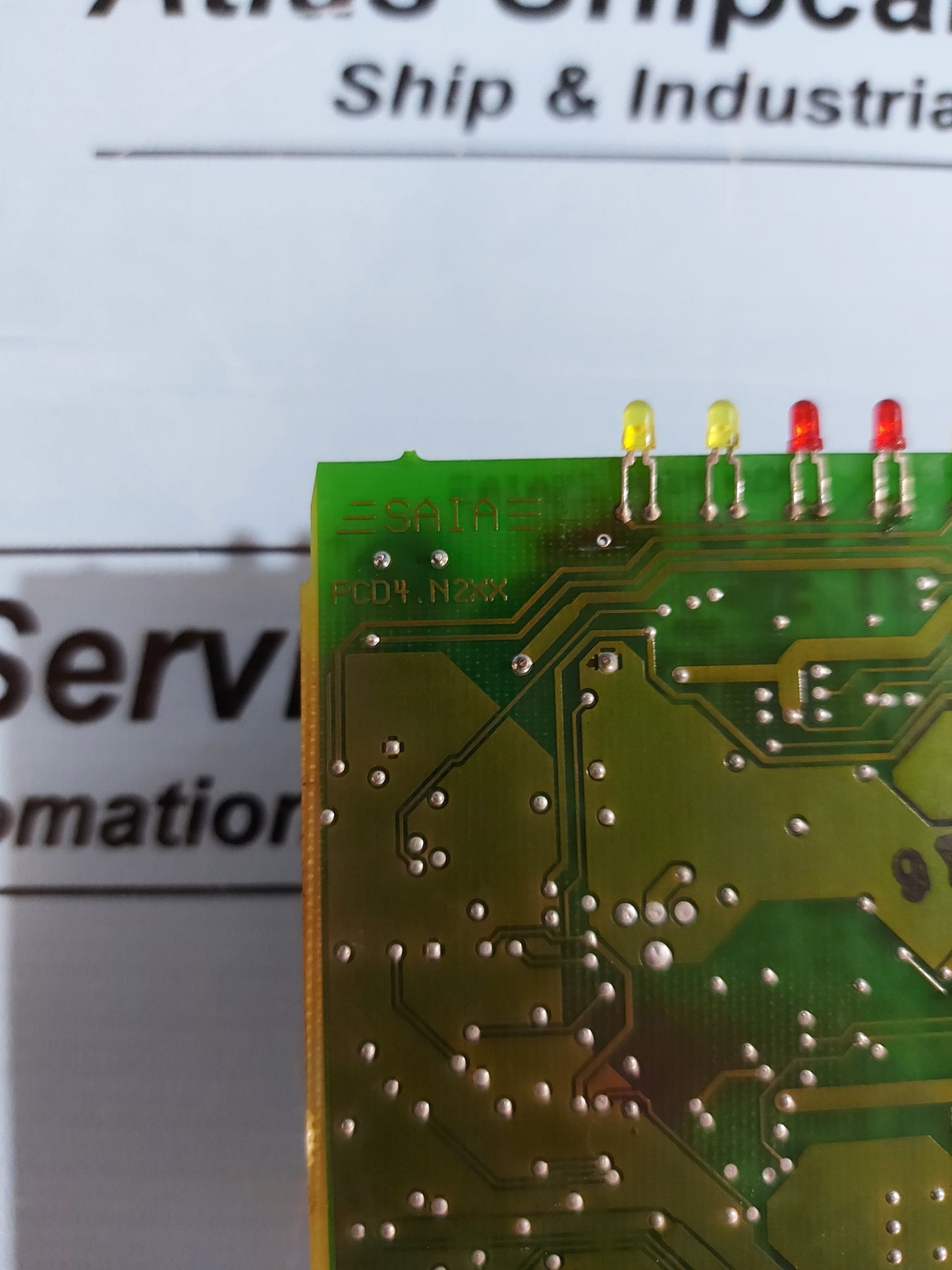 SAIA PCD4.N2XX PCB CARD MODULE