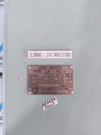 SAKAMOTO LW-10RGTB LIMIT SWITCH