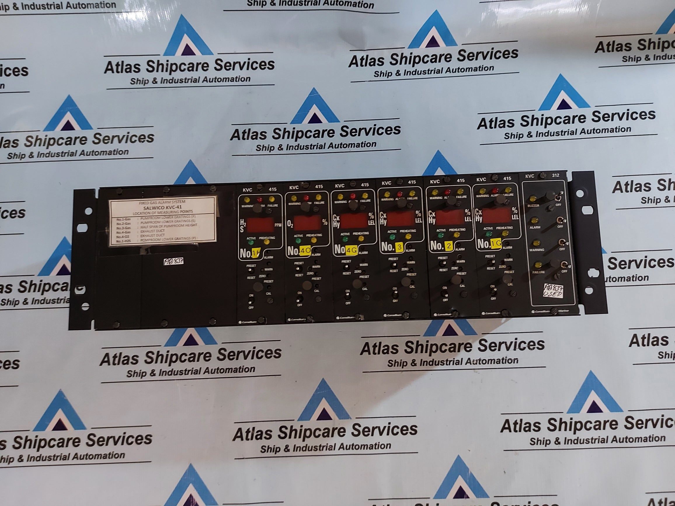 SALWICO KVC-41 FIXED GAS ALARM SYSTEM