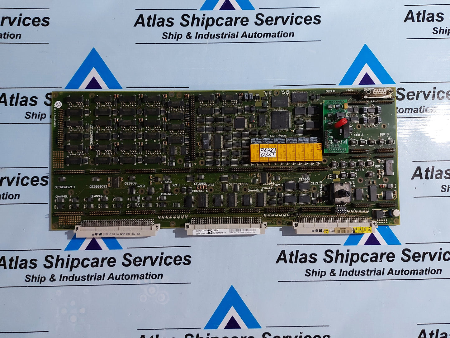SAM ELECTRONICS 39000527 GE3060G21000753 0100 PCB CARD