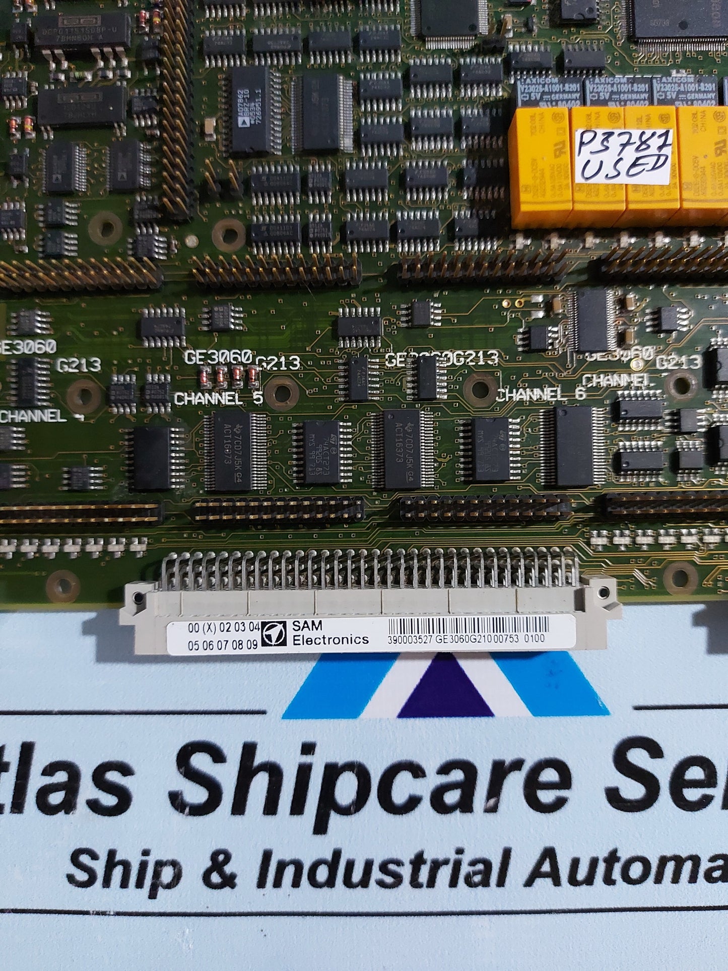 SAM ELECTRONICS 39000527 GE3060G21000753 0100 PCB CARD