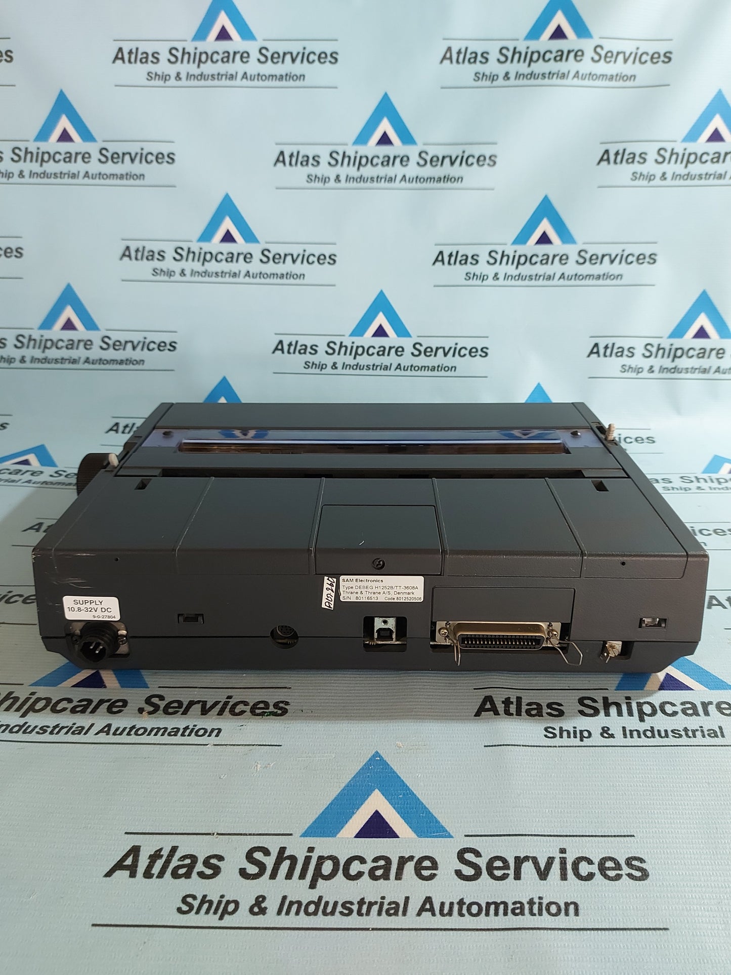 SAM ELECTRONICS DEBEG H1252B/TT-3608A PRINTER 10.8-32V DC CODE 8012520506 AG260
