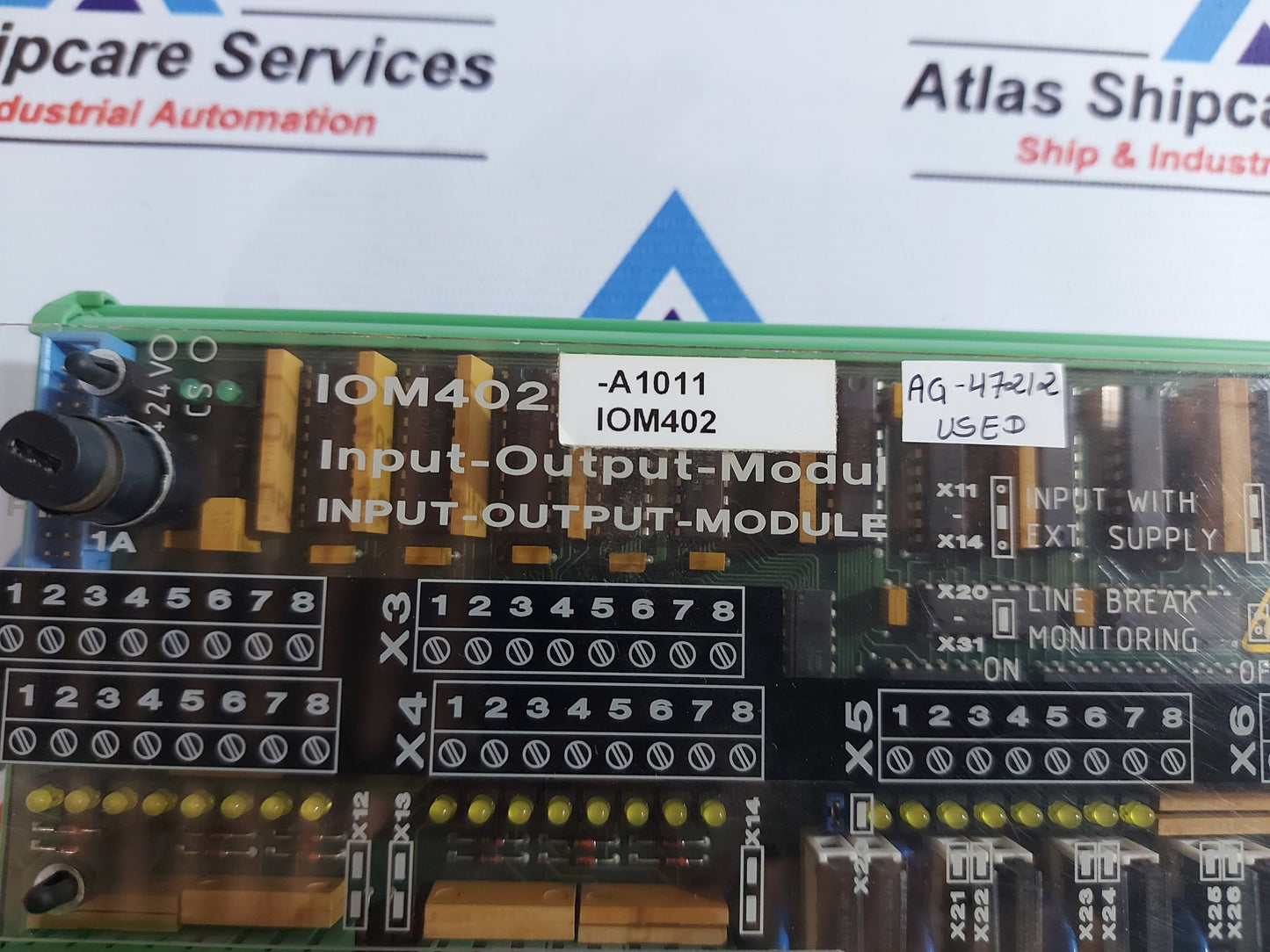 SAM ELECTRONICS LYNGSOE MARINE IOM 402 INPUT-OUTPUT MODULE P/N 271.149 244 AG472