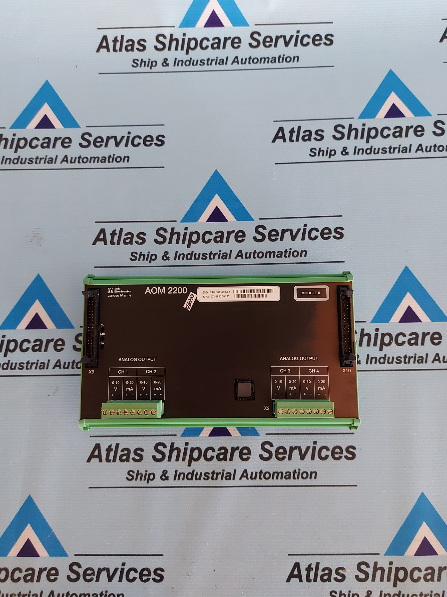 SAM ELECTRONICS/LYNGSO MARINE AOM 2200 MODULE 810.001.420-03 – Atlas ...
