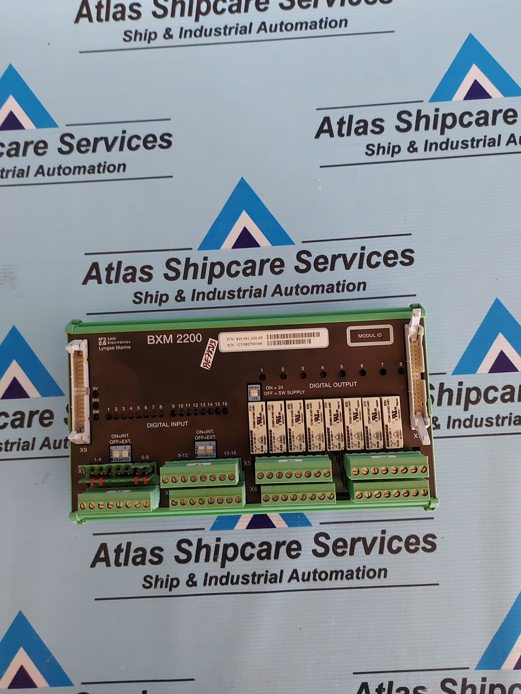 SAM ELECTRONICS/LYNGSO MARINE BXM 2200 MODULE 810.001.220-05 – Atlas ...