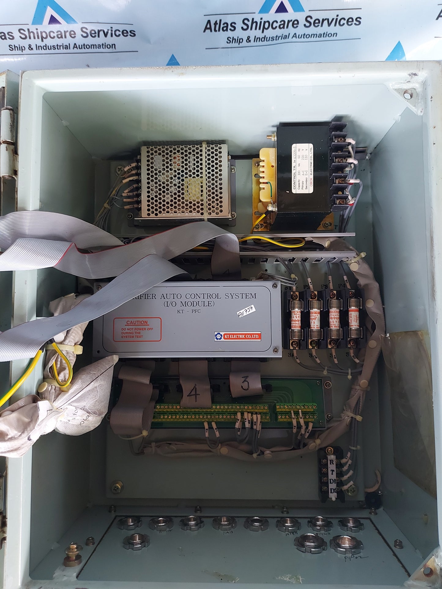 SAMGONG H.F.O PURIFIER AUTO. CONTROL PANEL