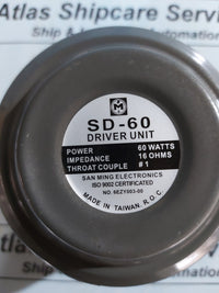 SANMING SD-60 TRUMPET HORN DRIVER UNIT
