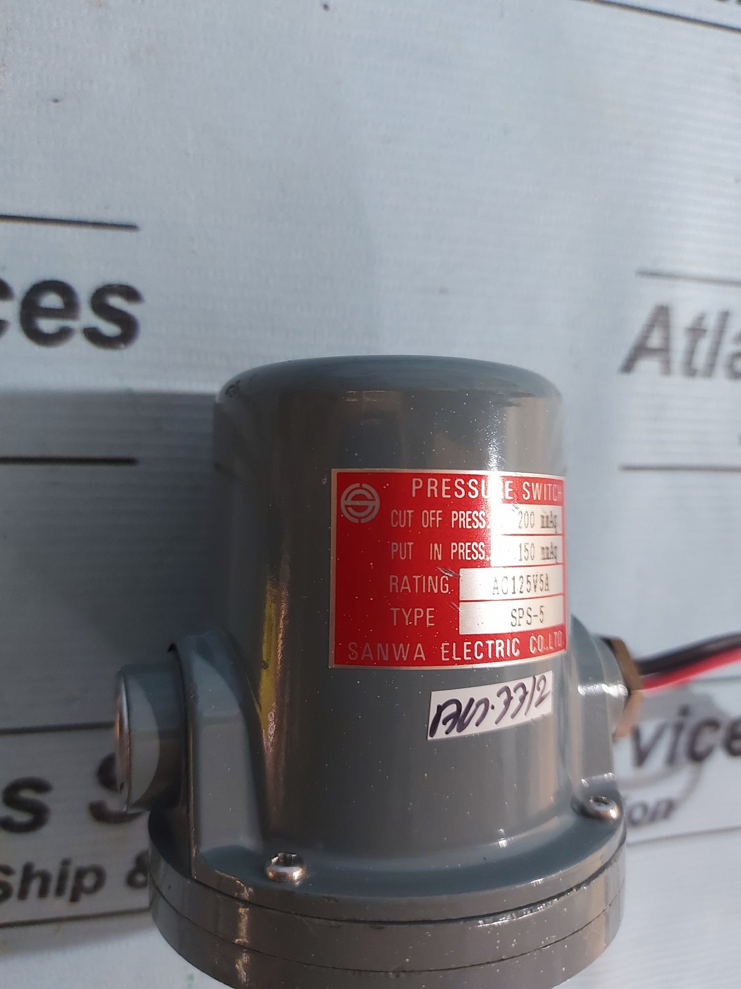 SANWA DENKI SPS-5 PRESSURE SWITCH AG77