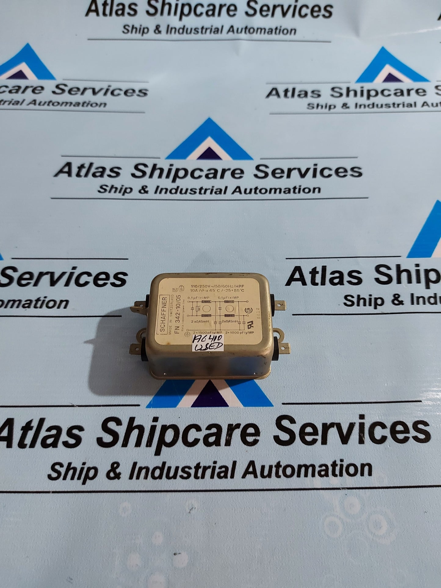 SCHAFFNER 342-10/05 POWER LINE EMI FILTER