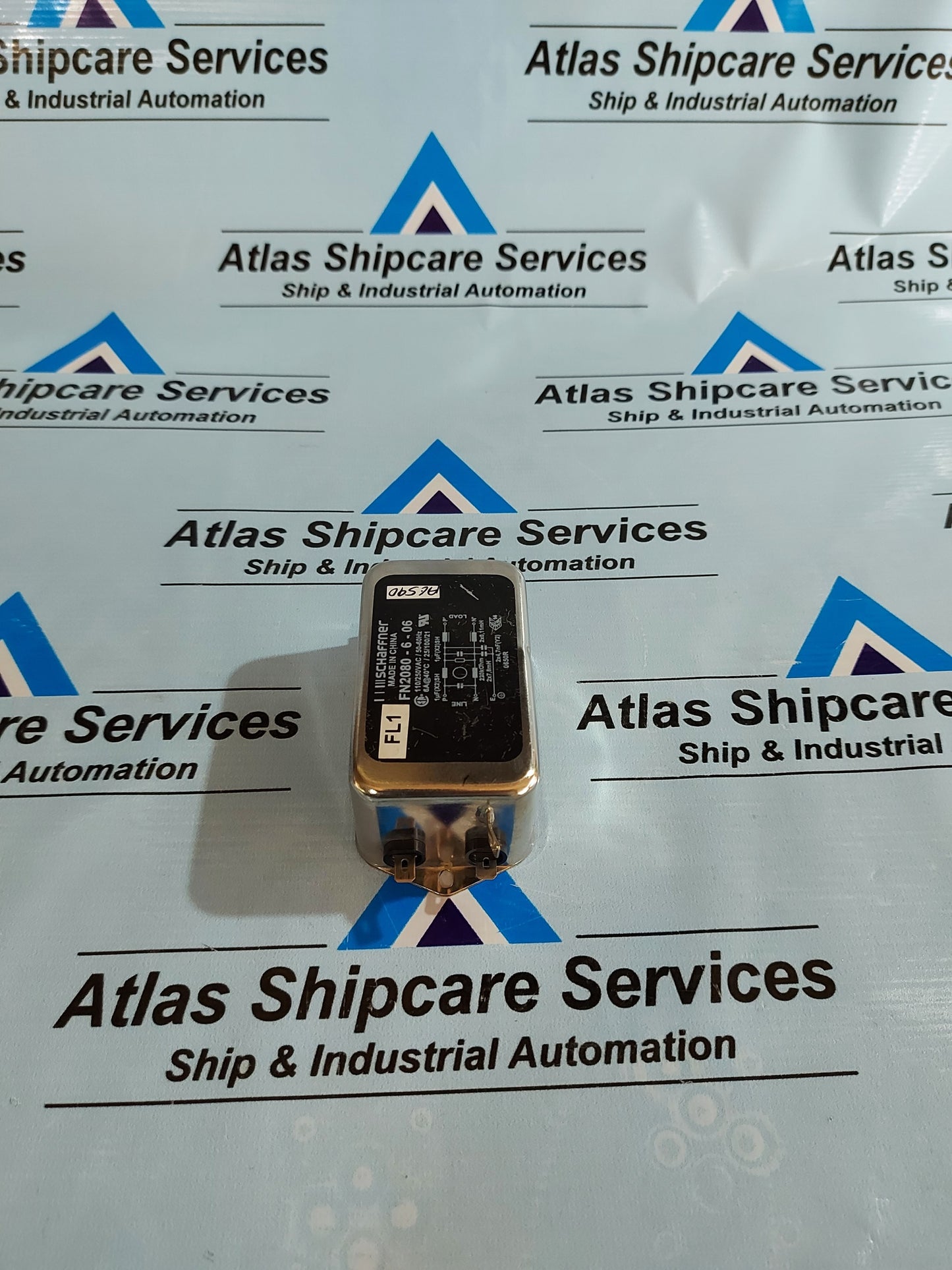 SCHAFFNER FN2080-6-06 POWER LINE FILTER 110/250VAC