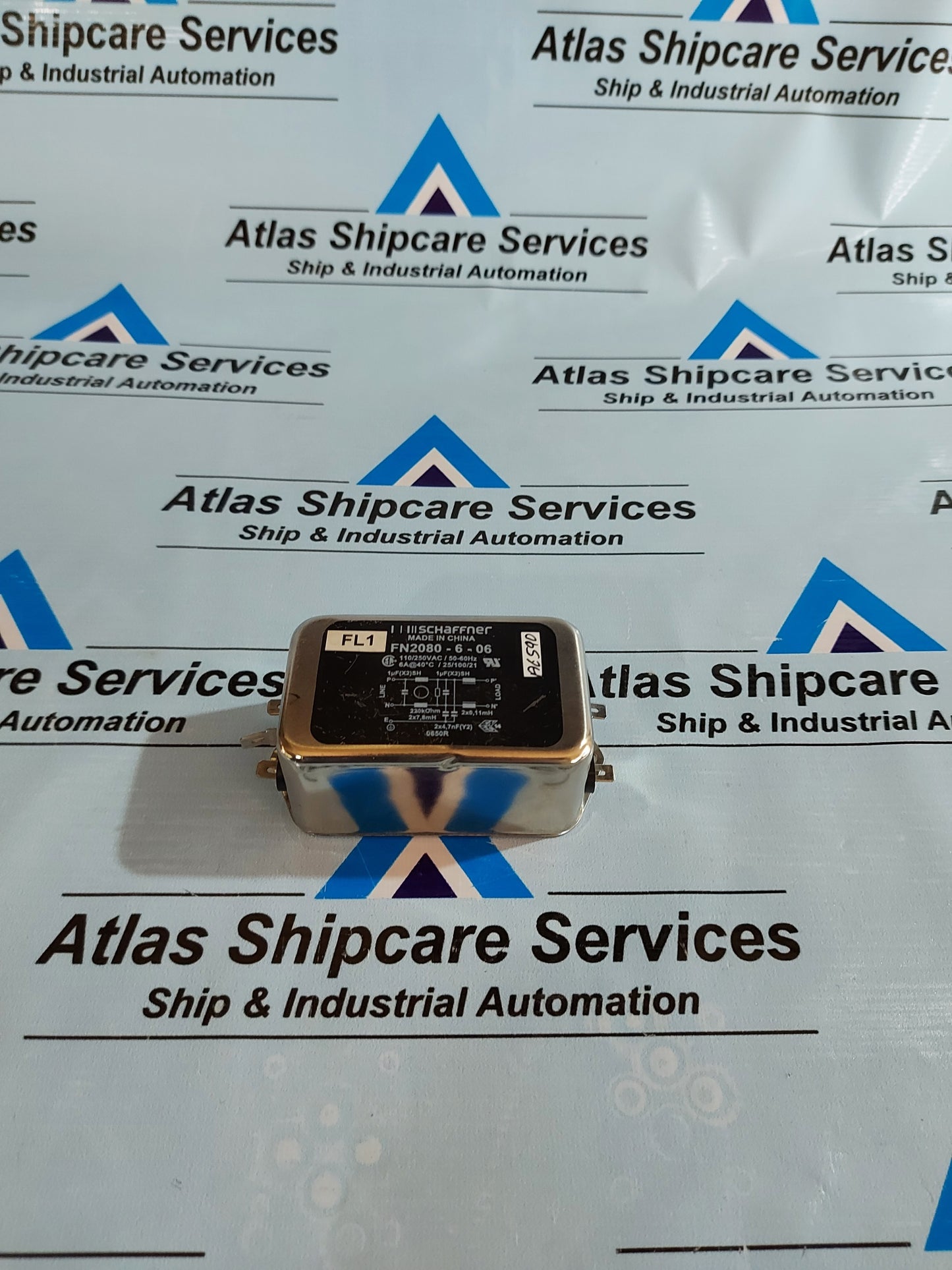 SCHAFFNER FN2080-6-06 POWER LINE FILTER 110/250VAC