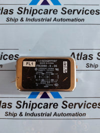 SCHAFFNER FN2080-6-06 POWER LINE FILTER 110/250VAC