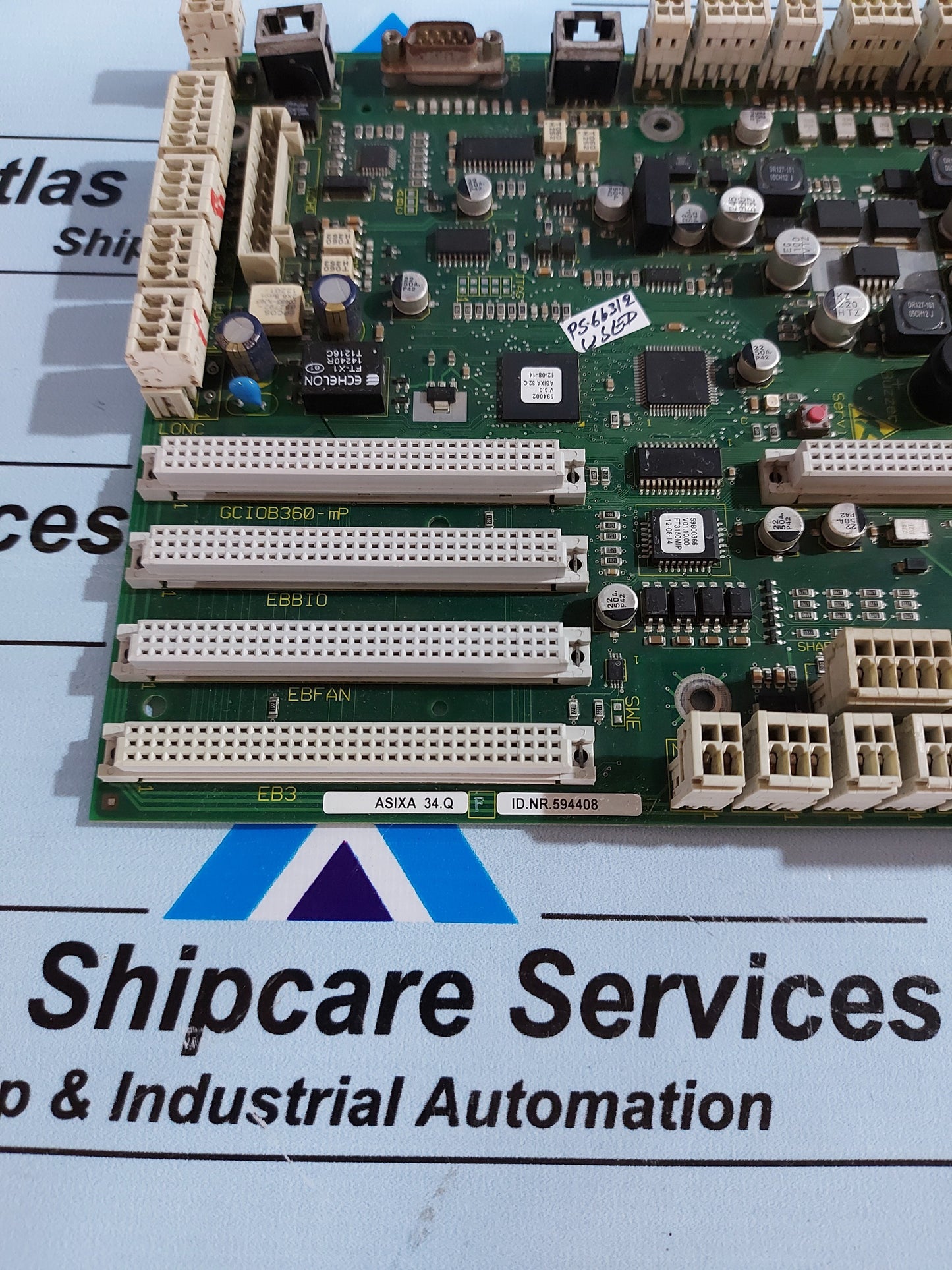 SCHINDLER ASIXA 34.QF ID.NR.594408 ELEVATOR CONTROL BOARD