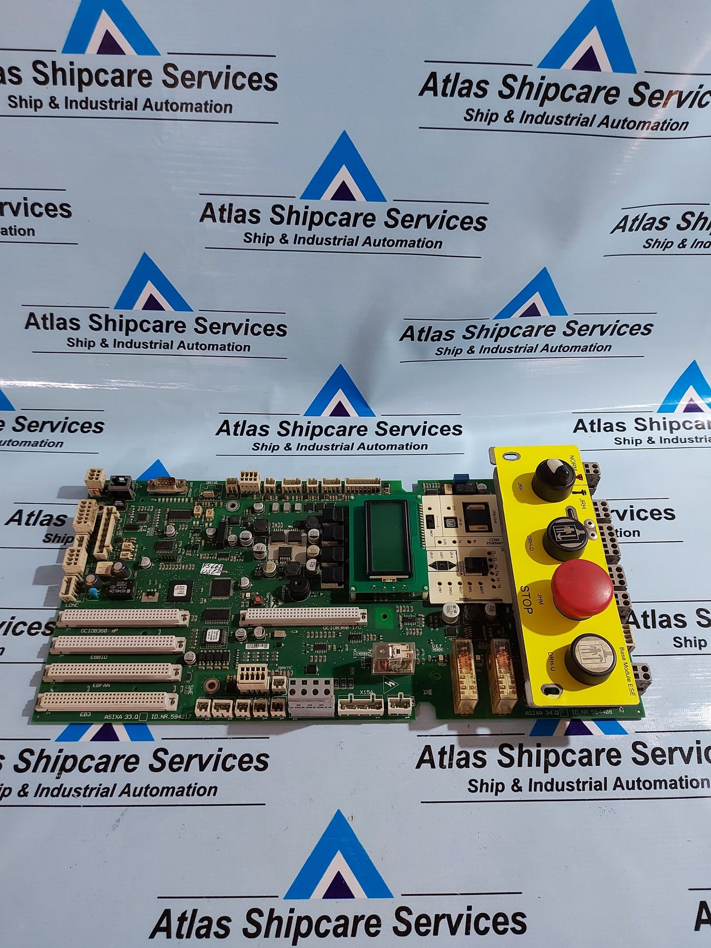 SCHINDLER ASIXA 34.QH 594408 ELEVATOR CONTROL BOARD