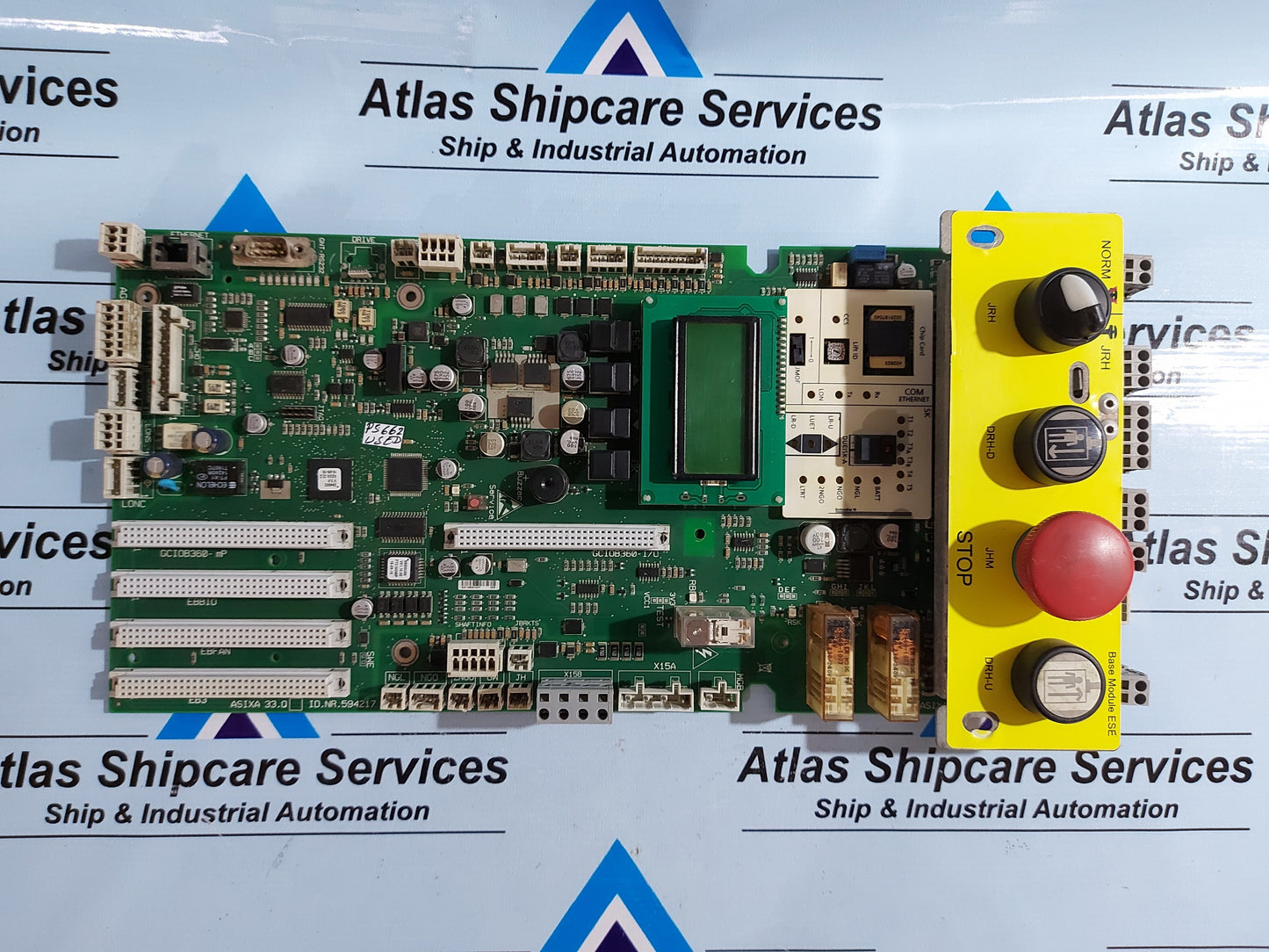 SCHINDLER ASIXA 34.QH 594408 ELEVATOR CONTROL BOARD
