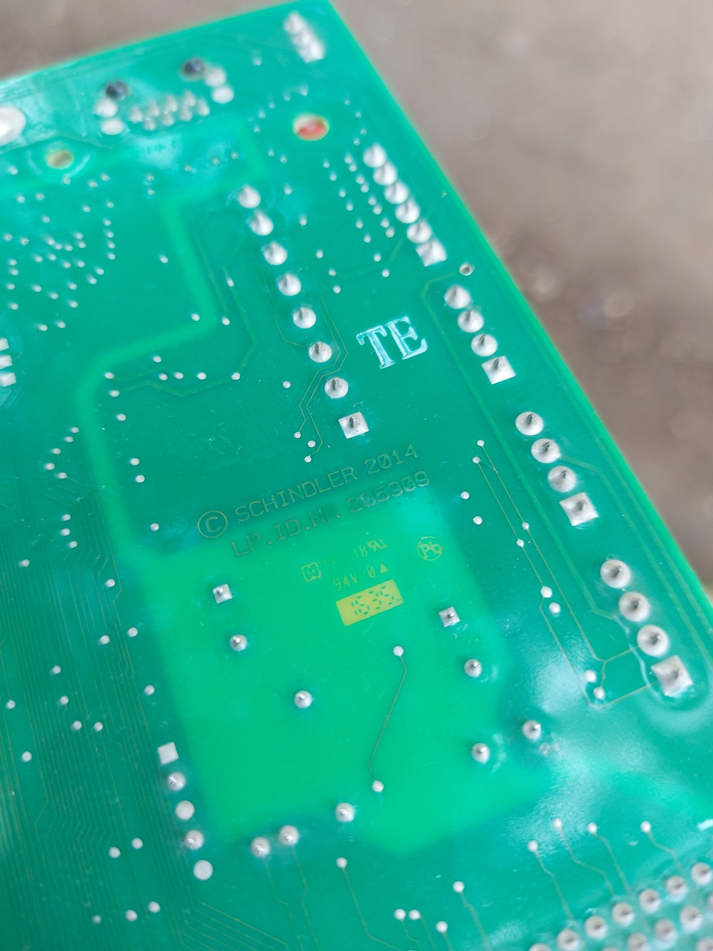 SCHINDLER ASIXA 34.QH 594408 ELEVATOR CONTROL BOARD