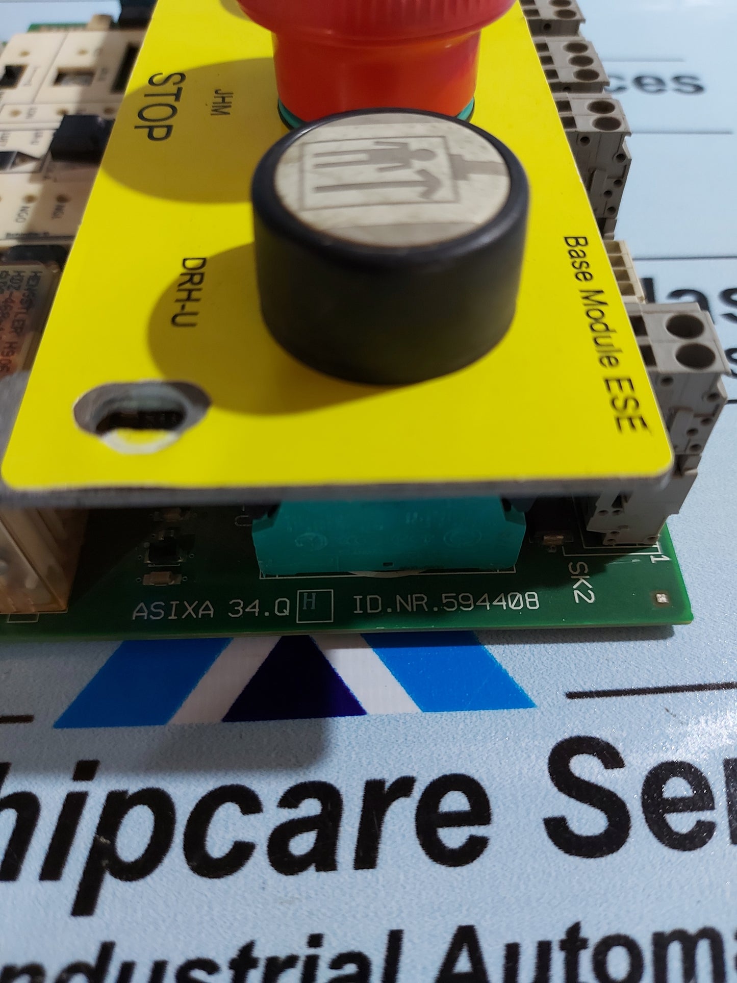 SCHINDLER ASIXA 34.QH 594408 ELEVATOR CONTROL BOARD