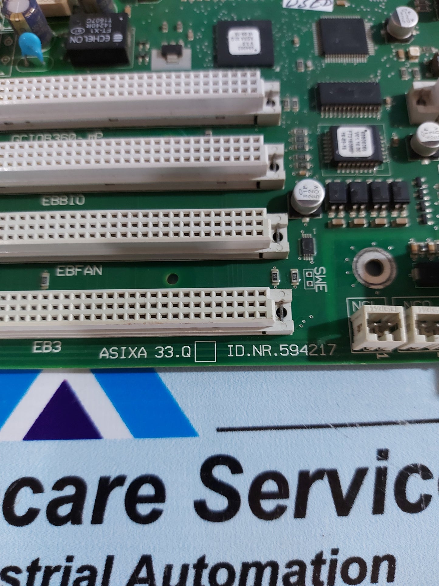 SCHINDLER ASIXA 34.QH 594408 ELEVATOR CONTROL BOARD