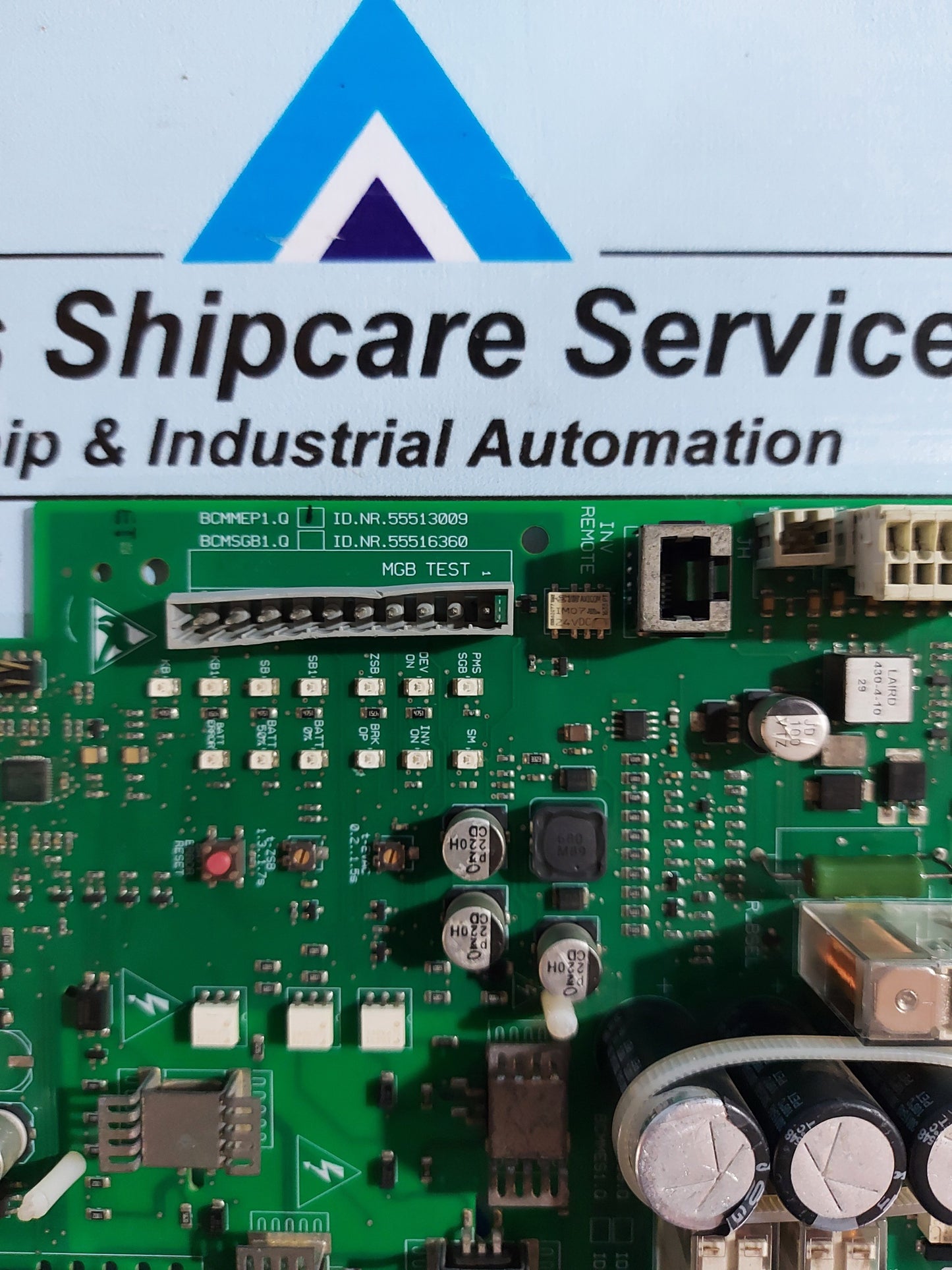 SCHINDLER BCMMEP1.Q ELEVATOR BRAKE BOARD