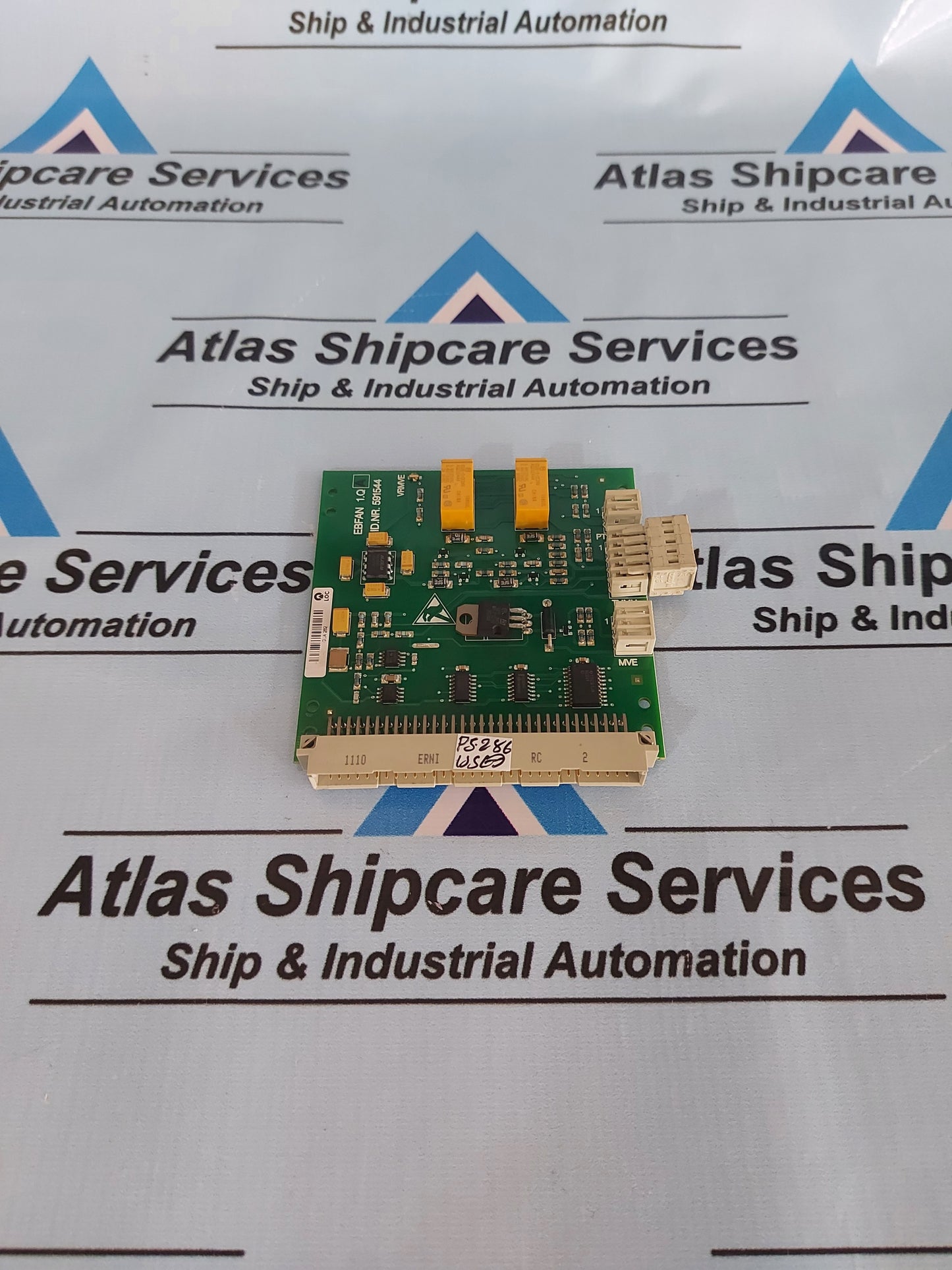 SCHINDLER EBFAN 1.QA 591544 ELEVATOR CONTROL BOARD