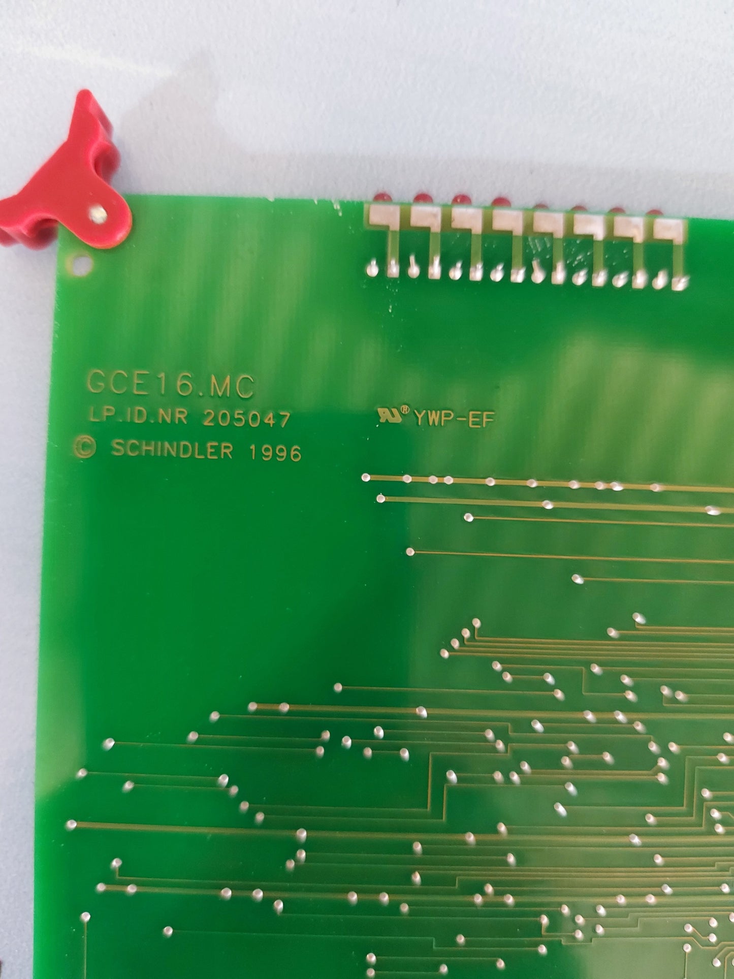 SCHINDLER GCE 16.MD 444238 ELEVATOR PCB CIRCUIT