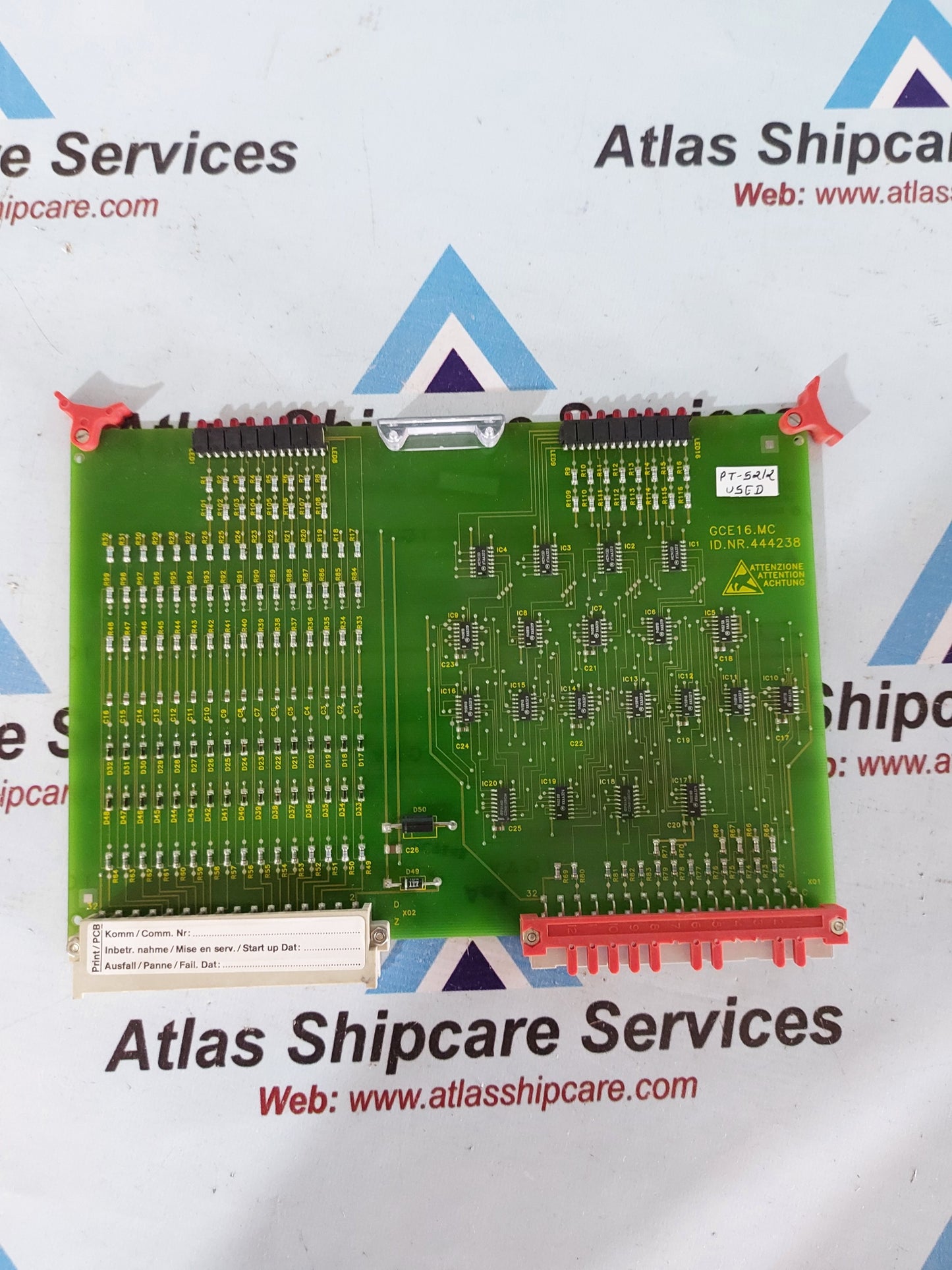 SCHINDLER GCE16.MC 444238 ELEATOR CIRCUIT BOARD