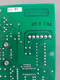 SCHINDLER IG 500 182002 ELEVATOR BOARD