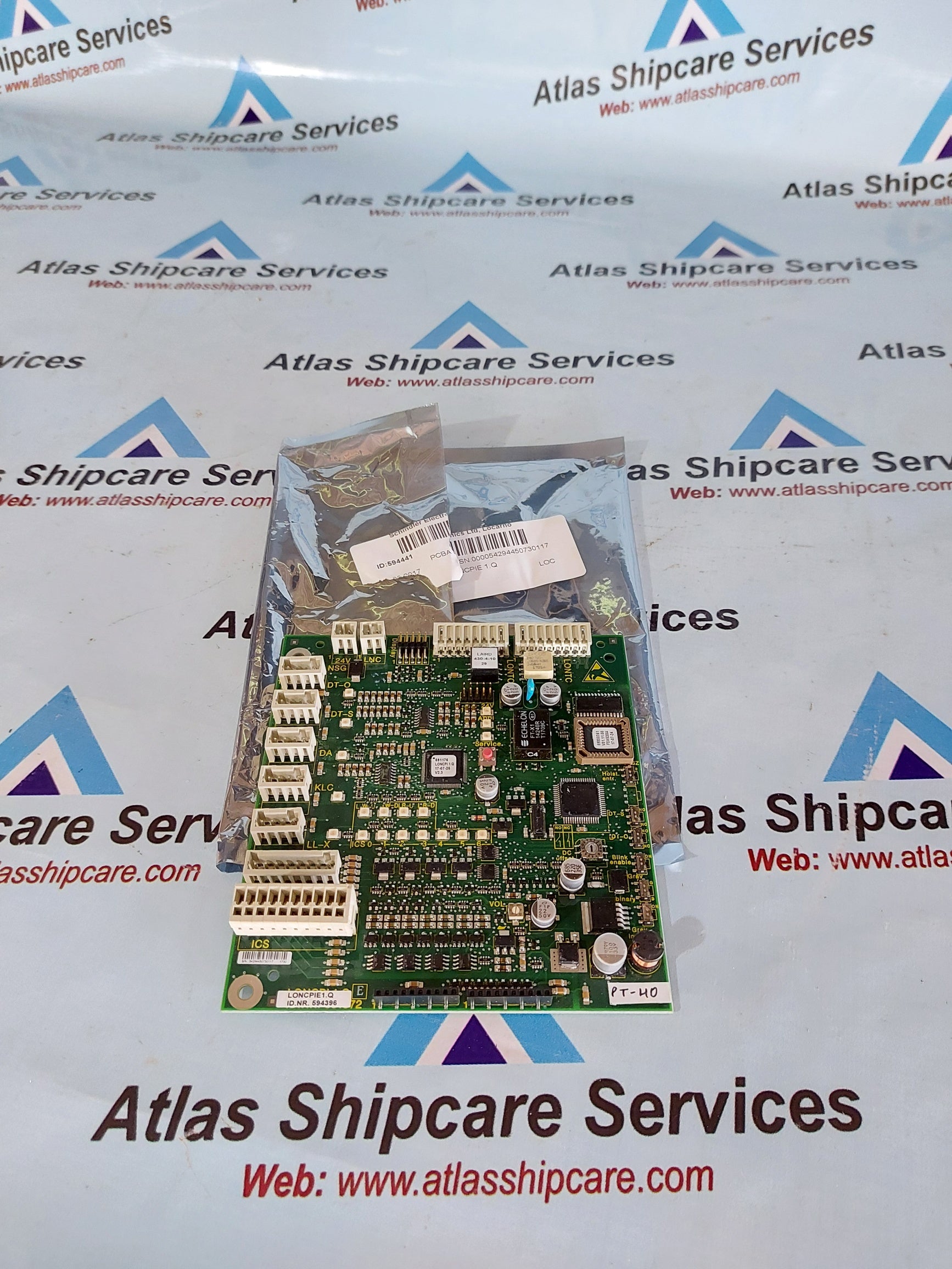 SCHINDLER LONCPIE 1.Q 594396 ELEVATOR COP COMMUNICATION BOARD