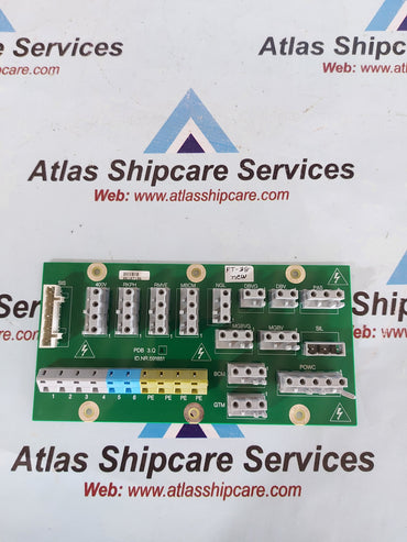 SCHINDLER PDB 3.Q 591851 ELEVATOR BOARD