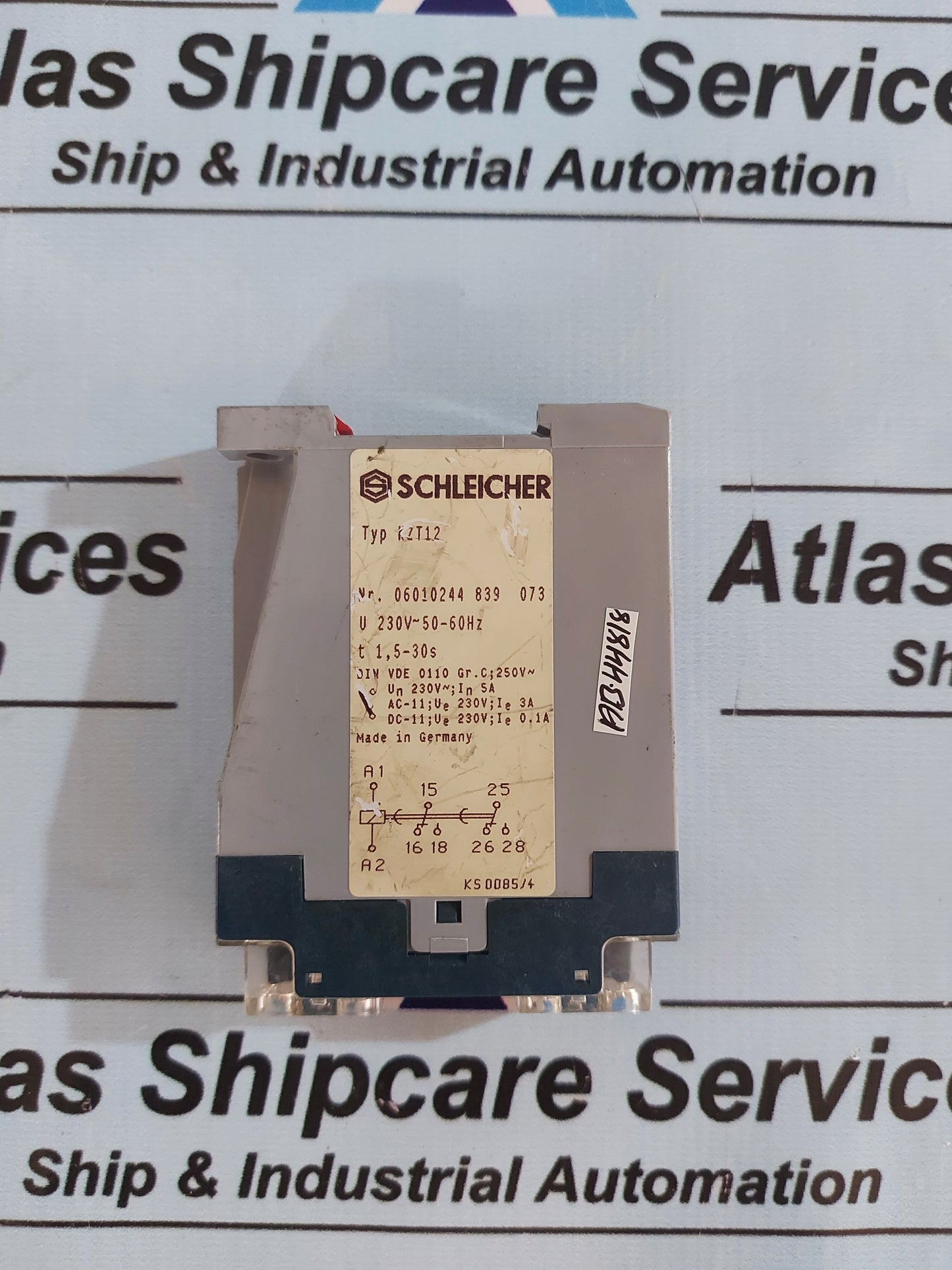 SCHLEICHER KZT12 TIME RELAY 06010244 839 073