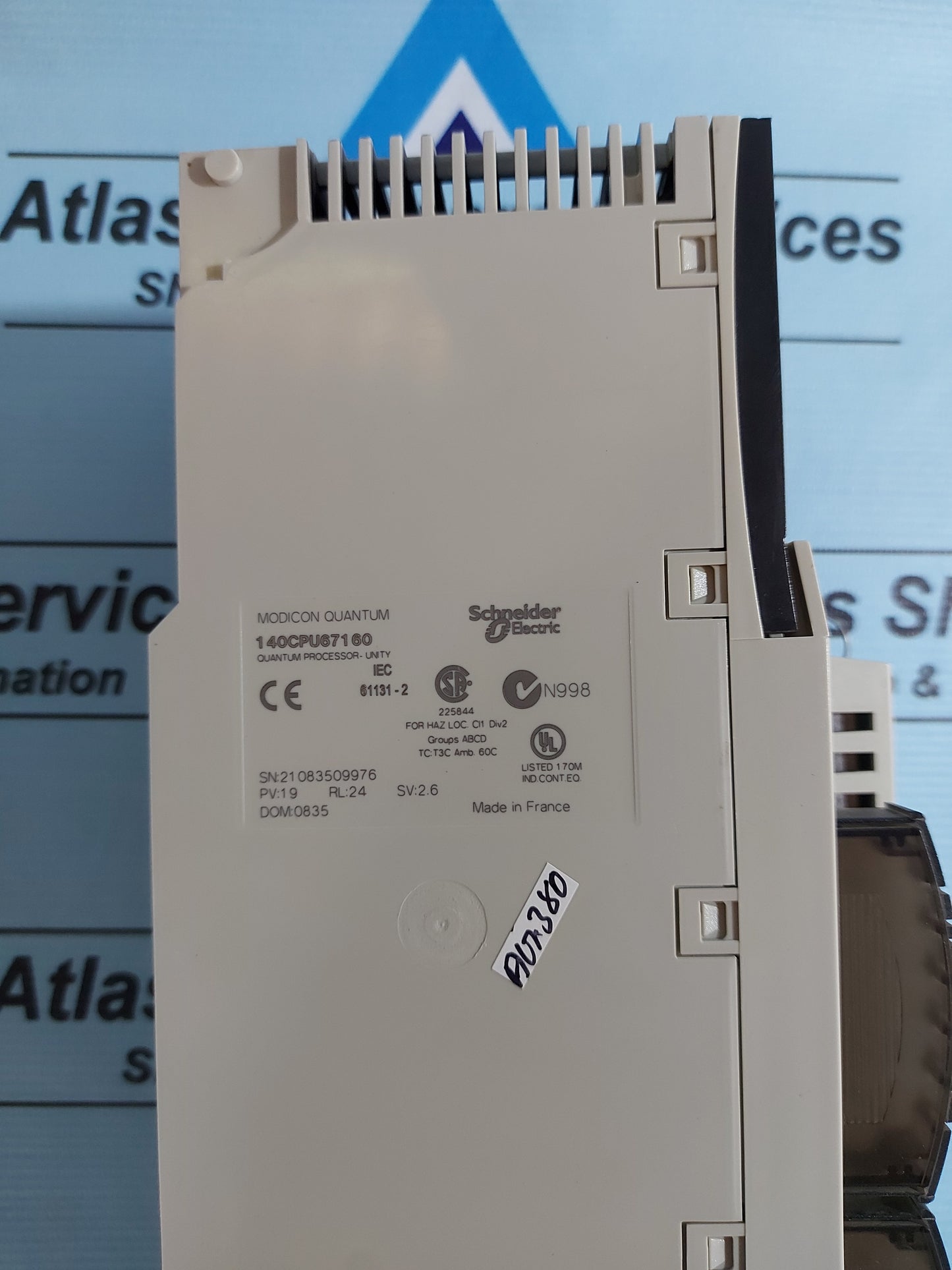 SCHNEIDER 140CPU67160 MODICON QUANTUM UNITY HOT STANBY CONTROLLER QUANTUM AG380