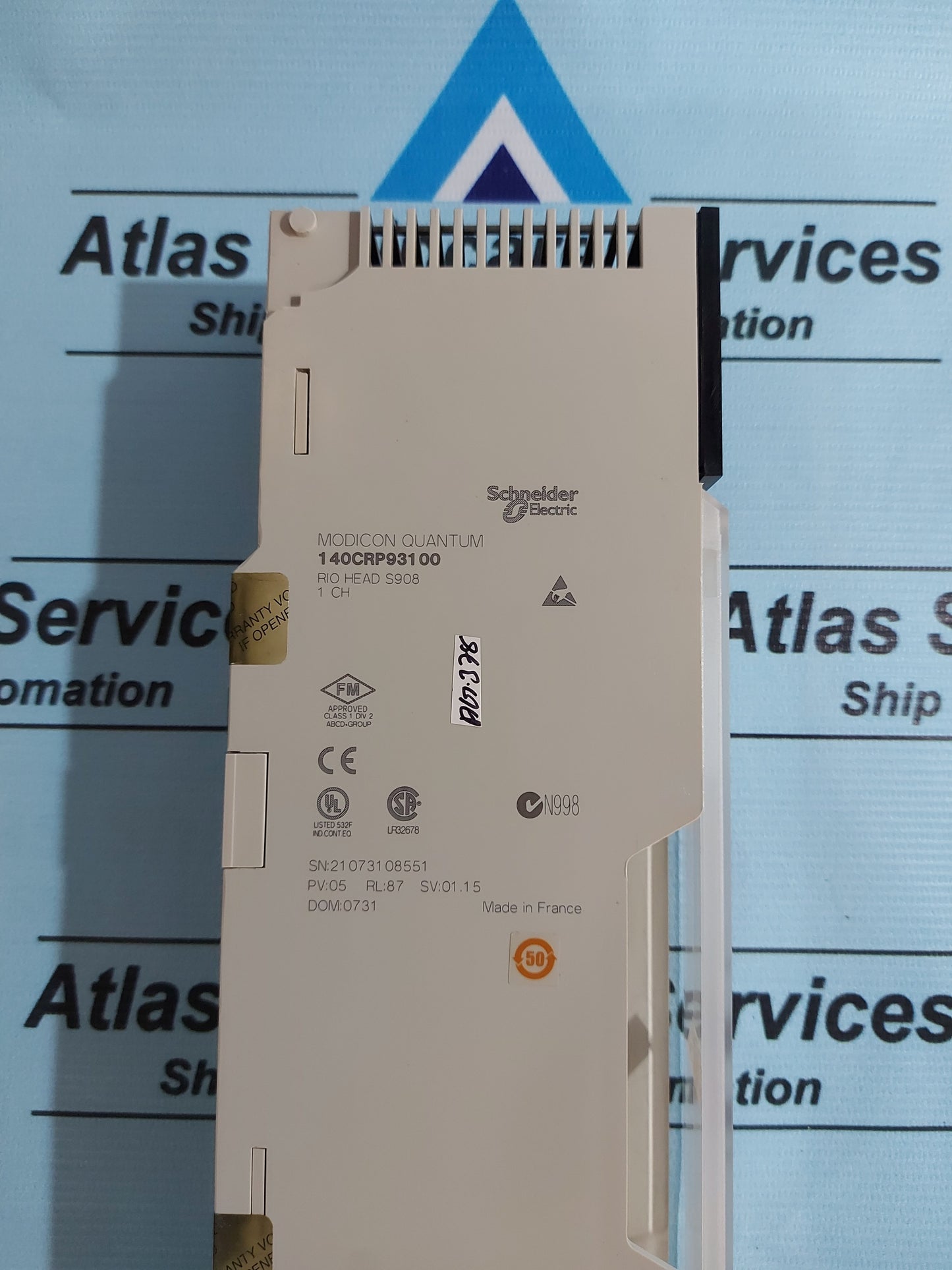 SCHNEIDER 140CRP93100 MODICON QUANTUM RIO HEAD-END ADAPTOR MODULE AG378