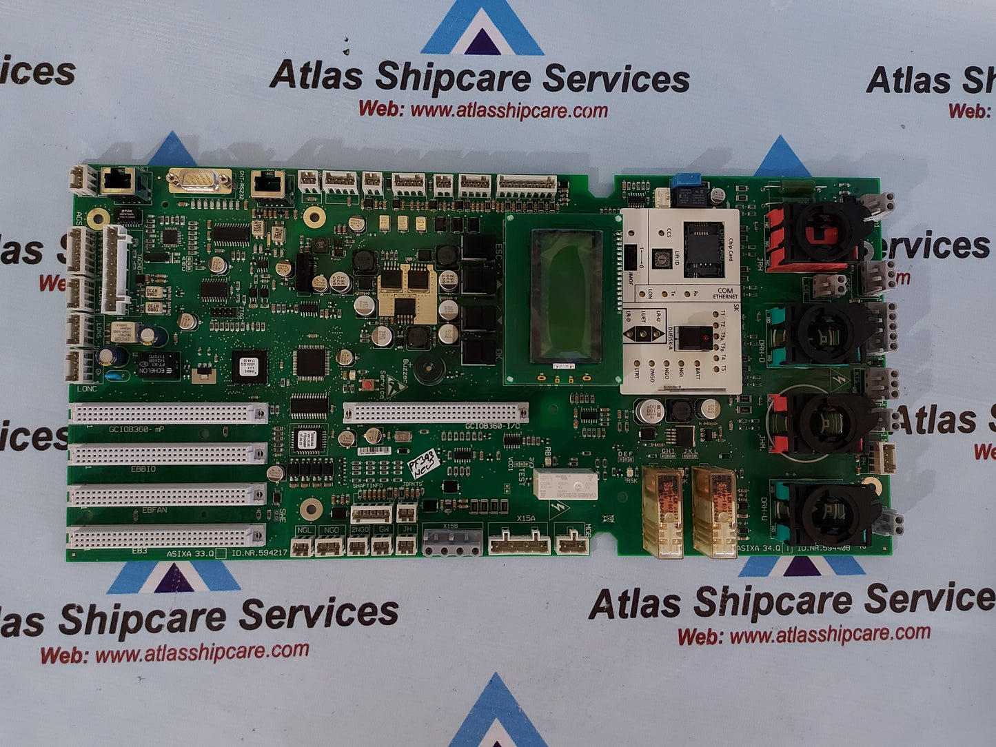 SCHNEIDER ASIXA 34.Q1 594408 ELEVATOR CONTROL BOARD