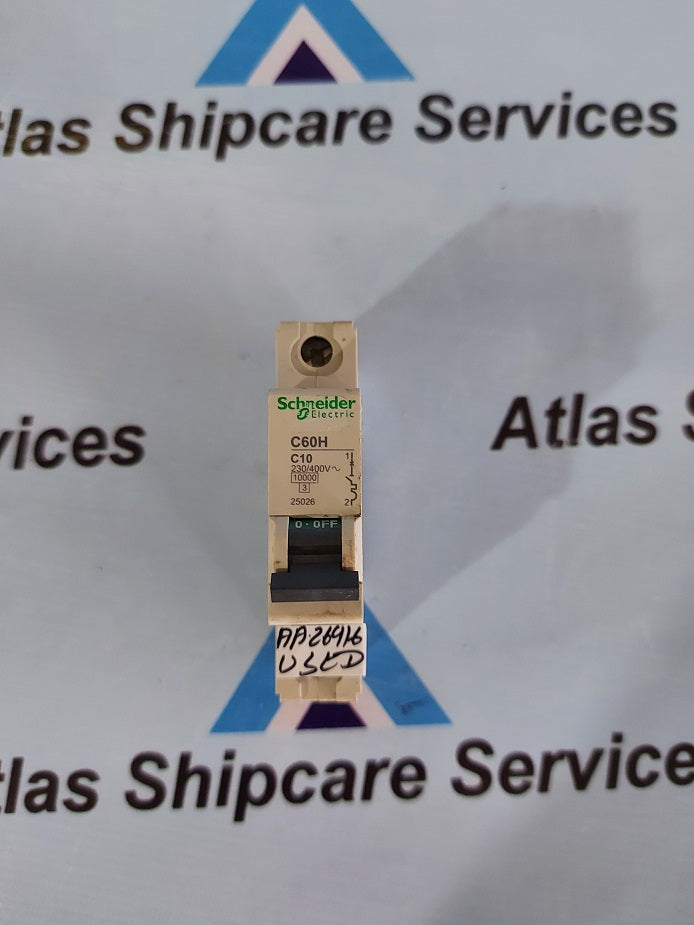 SCHNEIDER C60H C10 CIRCUIT BREAKER 230/400V~