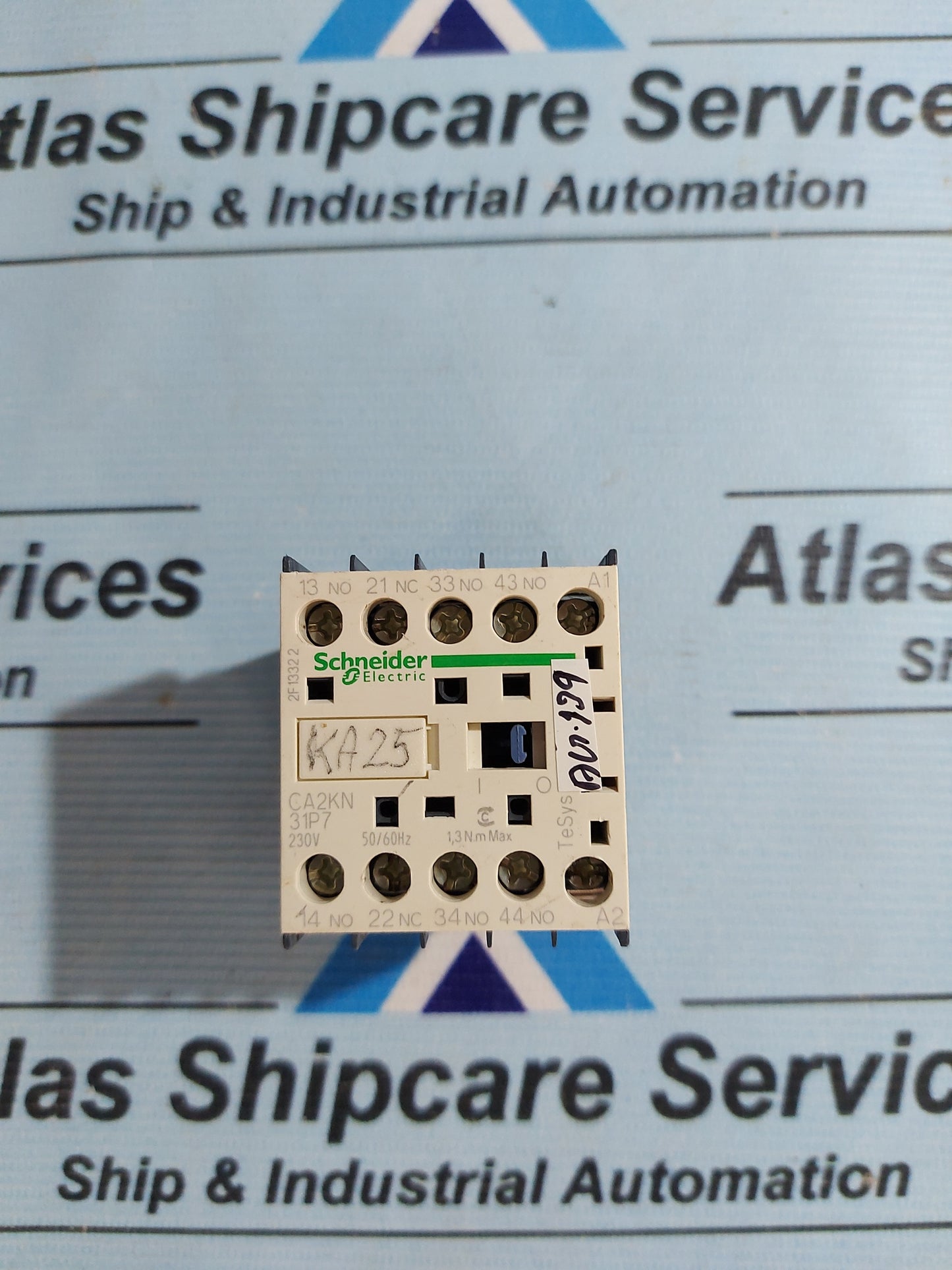 SCHNEIDER ELECTRIC CA2KN 31P7 AUXILIARY CONTACTOR 230V 50/60Hz AG139