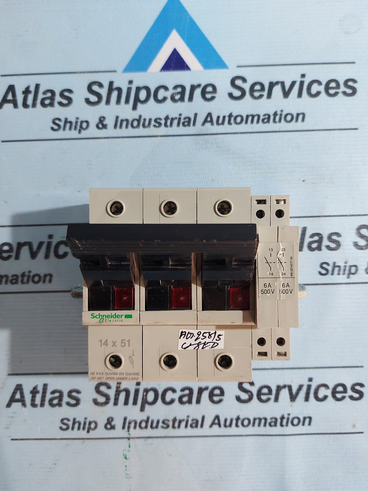 SCHNEIDER ELECTRIC GK1-ES FUSE SWITCH DISCONNECTOR 3POLE 50A AG258