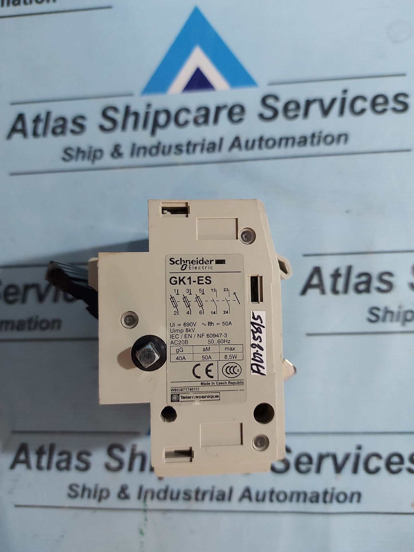 SCHNEIDER ELECTRIC GK1-ES FUSE SWITCH DISCONNECTOR 3POLE 50A AG258