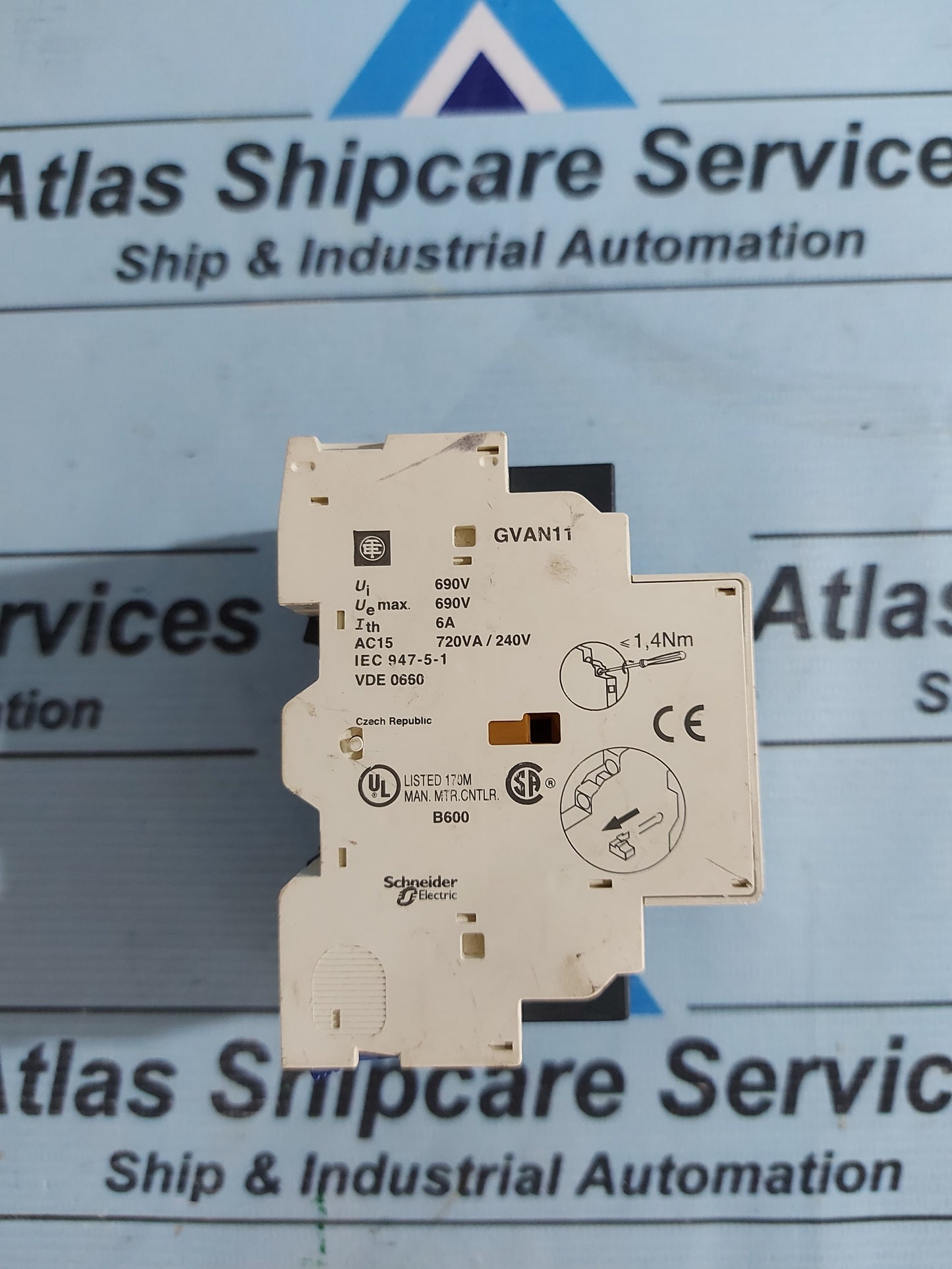 SCHNEIDER ELECTRIC GV2ME07 MOTOR CIRCUIT BREAKER AG154