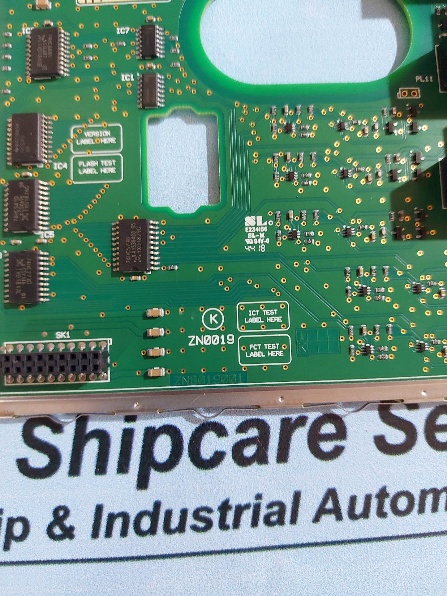 SCHNEIDER STC.ZN001910.A02 PCB CARD