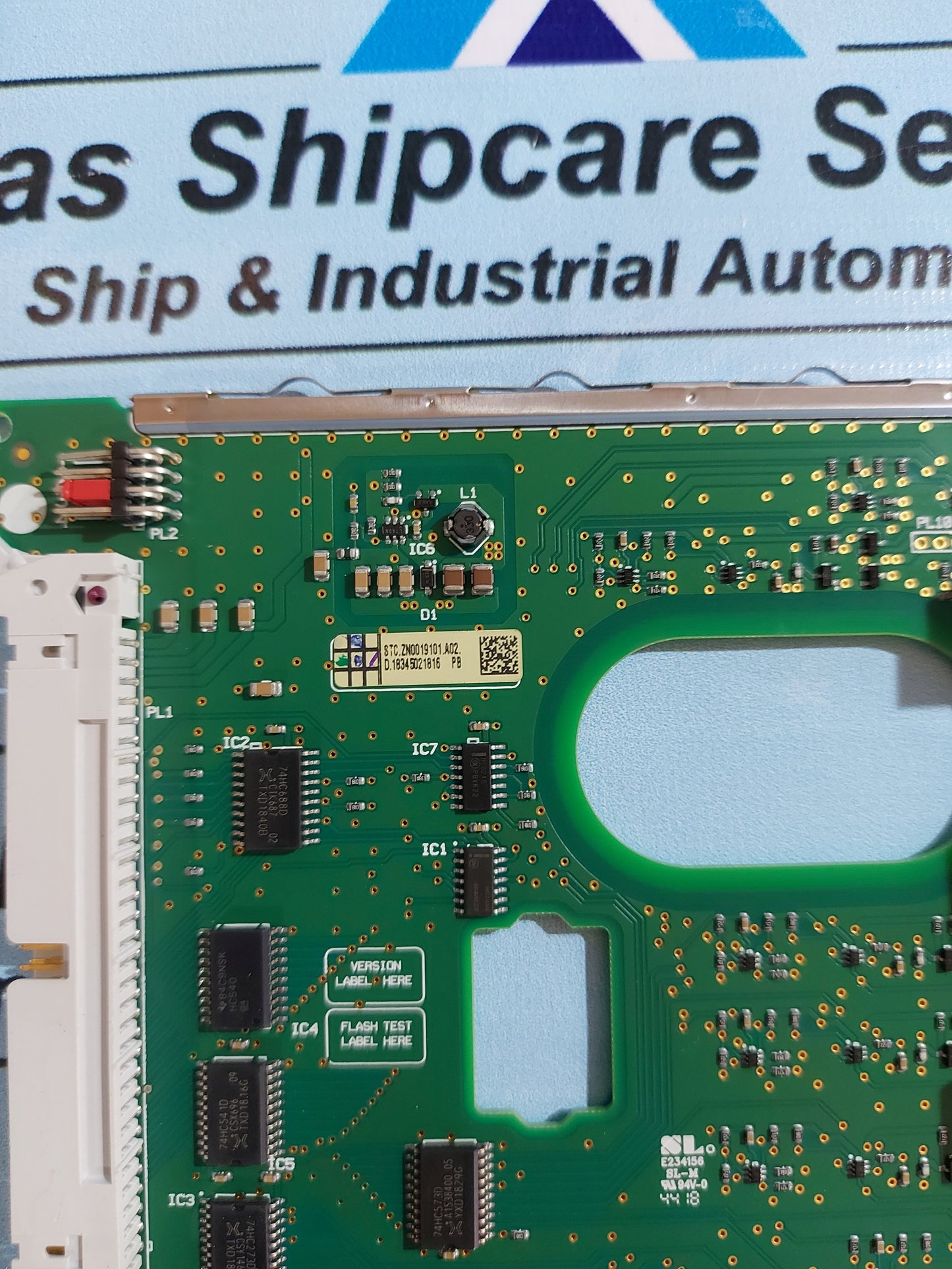 SCHNEIDER STC.ZN001910.A02 PCB CARD