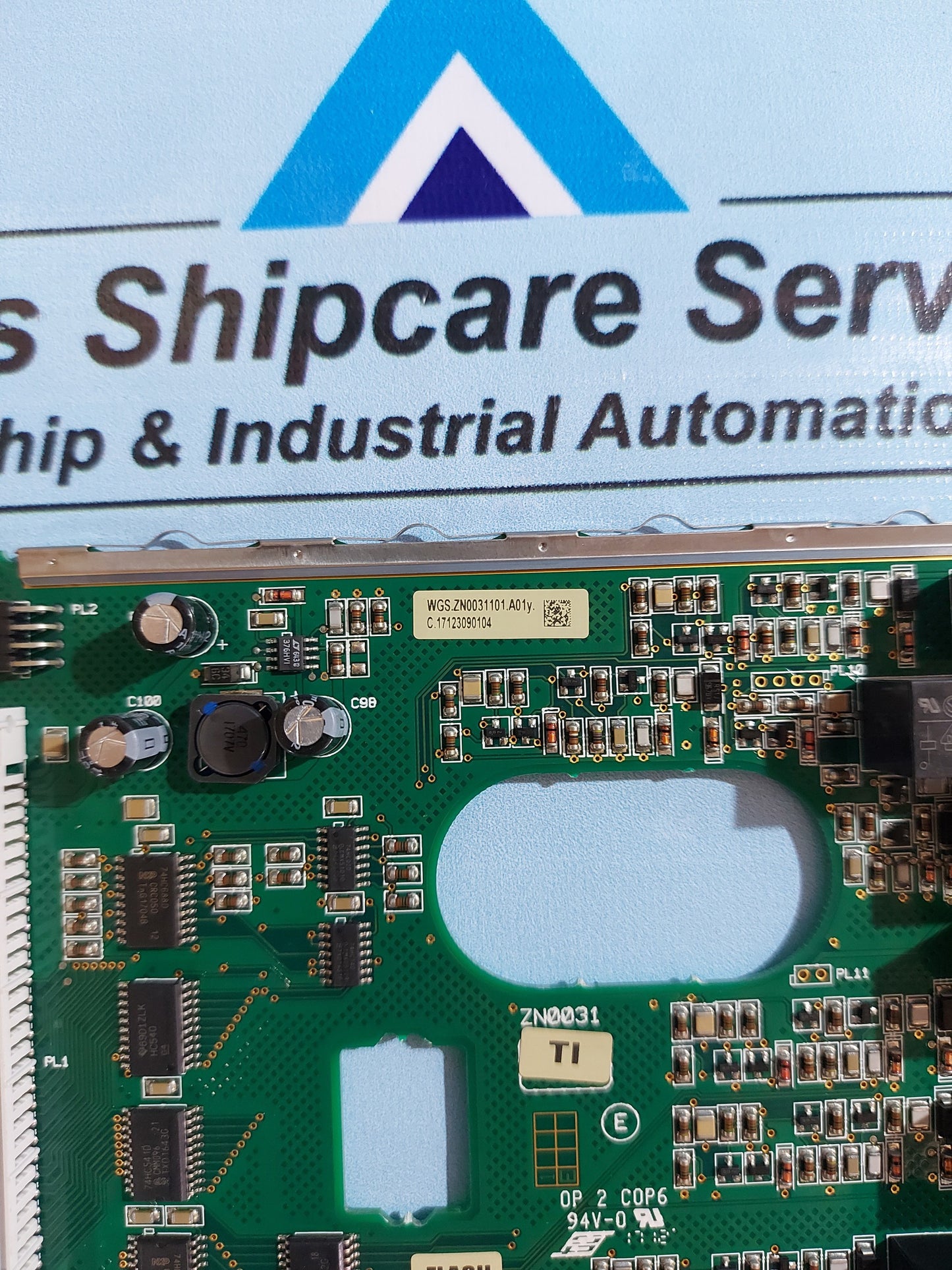 SCHNEIDER WGS.ZN0031101.A01y PCB CARD