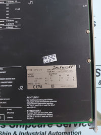 SCHROFF MPS 015 POWER SUPPLY 13100205