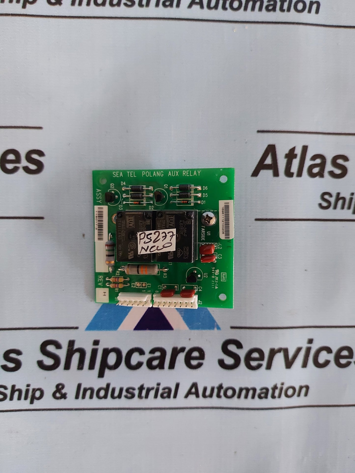 SEA TEL 118017-2 POLANG AUX RELAY REV.H