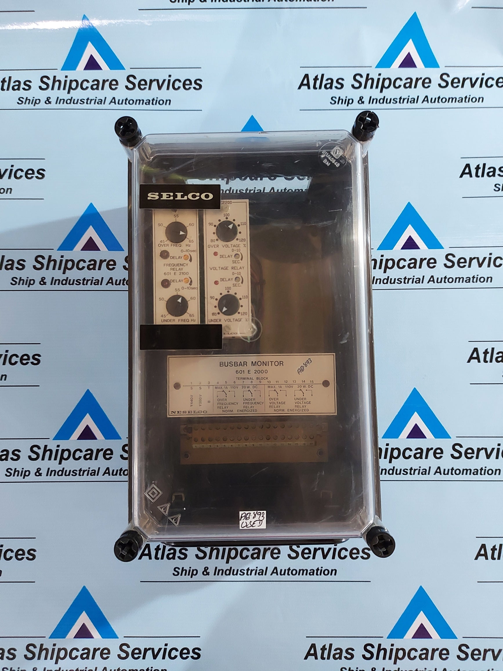 SELCO 601 E 2000 BUSBAR MONITOR TERMINAL BLOCK